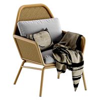 Verne Chair with Cushions Crate Barrel