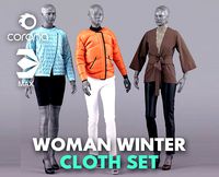 Woman Winter Cloth
