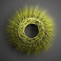 Wheat Ears Wall Wreath 218