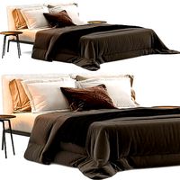 Flexform Lifesteel Bed
