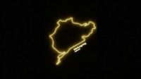 Neon 3D Model 16 - Race Track 1 - Nurburgring