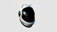 Astronaut Helmet B01 Aluminum - Character Design Fashion