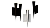 Micro Cone Wall Sconce by Robert Sonneman