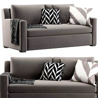 RH Belgian Track Arm Premium Sleeper Sofa