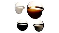 Mezza Vetro Outdoor Wall Sconce by Sonneman