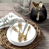 Donell 30 Piece Flatware Set Service for 6