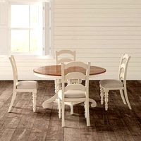 Dalton Extendable Pine Solid Wood Dining Set