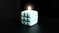 Puffy Candle
