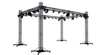Stage Truss With Lights