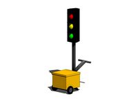 Portable Traffic Lights - Revit Family