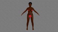 Afro Woman rigged