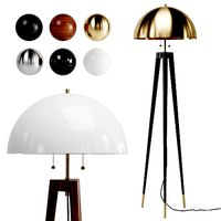 Fife Tripod Floor Lamp By Matthew Fairbank - 7 Materials