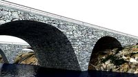 Rock Stone Bridge - Modular Buildable Kit