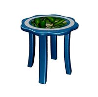 Astonishing Round Flower Table