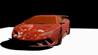 Rusted lamborgini