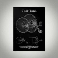 Tsar Tank Wall Picture