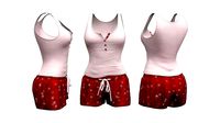 Short and Tank Pyjama Set