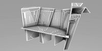 Porosity Bench by Steven Hall