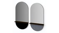Oval Wall Mirror by Clear Home Design