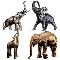 Sculptures of elephants