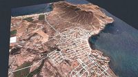 Cityscape Calabardina Murcia Spain
