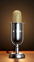 Vintage microphone