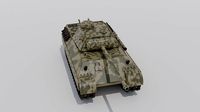 Cartoon PzKpfw Panther V