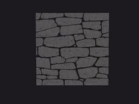 Seamless toony bricks