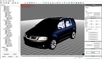TOURAN- 3DS - FBX - OBJ - iProp - ICLONE 7