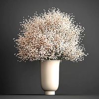 Decorative Bouquet of flowers in a vase for decor and design 201