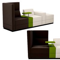 Casala office Brick island sofa 02