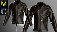 Leather Jacket Male OBJ FBX ZPRJ