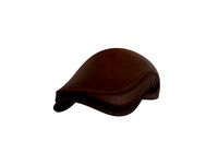 Leather Flat Cap