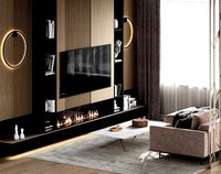 Living room interior scene 3D model