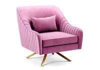 Paloma Velvet Swivel Accent Chair