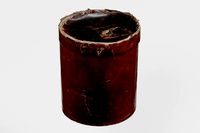 Card Box 6 Feather Muff Accessory  3D scan PBR 4K textures