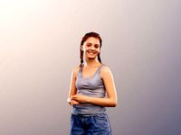 Lea 12112 - Young Casual Woman Standing