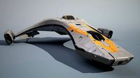 3D SpaceFighter Raptor
