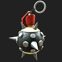 Granade stylized 3d model