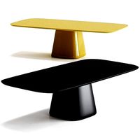 ALLURE O Rectangular table by B B Italia