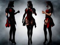 Soviet Cyberpunk Girl