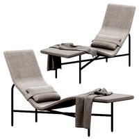 Deep Thoughts Chaise by bludot