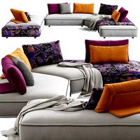 Roche Bobois Escapade Corner Sofa