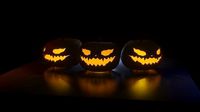 Low Poly Halloween Pumpkin