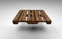 European wood pallet