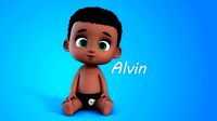 Alvin stylised boy character