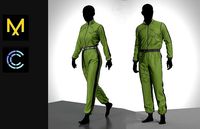 Toxic jumpsuit cloth