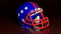 Protective American Football Helmet