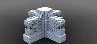 Mayan Dragon Statues 2