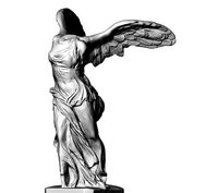 Winged victory of Samothrace
